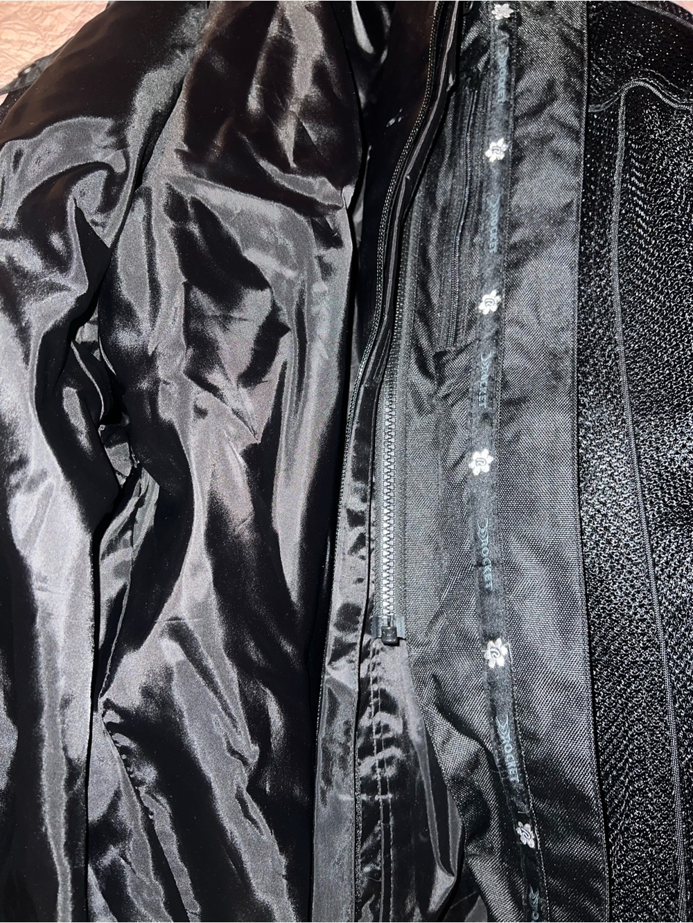 Joe Rocket Women's Black Mesh Riding Jacket - Picture 4 of 5